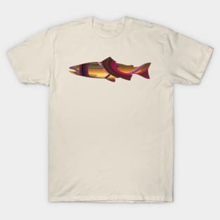 Trout in Pink T-Shirt